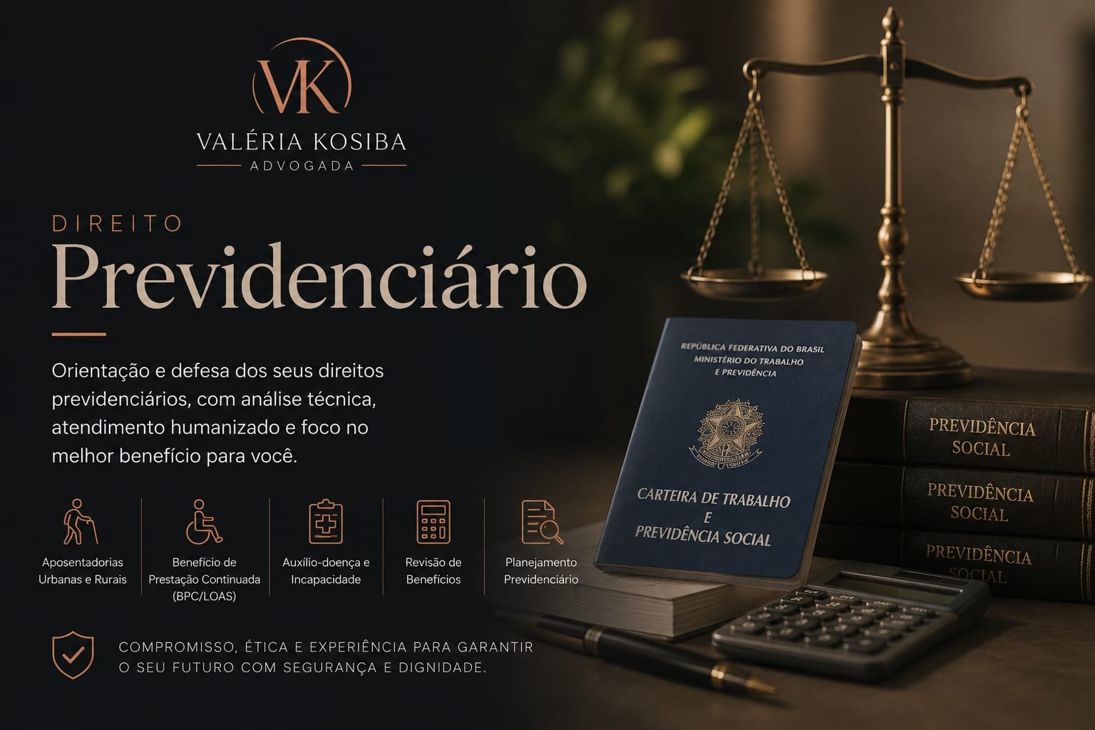 Advogada em atendimento de Direito Previdenciário com cliente idosa